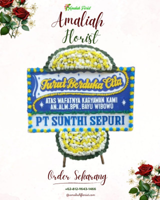 Papan Bunga Duka di Sei Putih Timur I