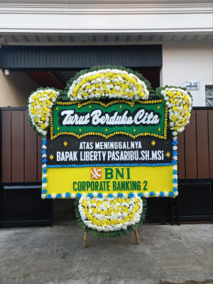 Papan Bunga Duka di Sei Putih Timur I