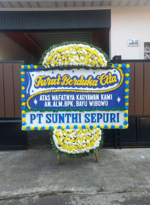 Papan Bunga Duka di Sei Putih Timur I