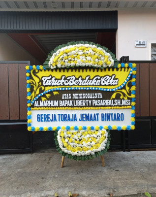Papan Bunga Duka di Sei Putih Timur I