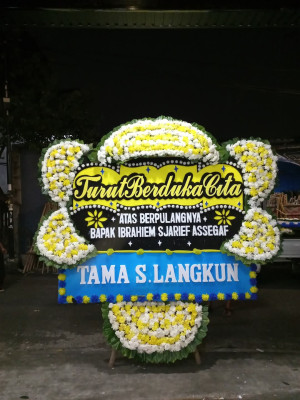 Papan Bunga Duka di Sei Putih Timur I